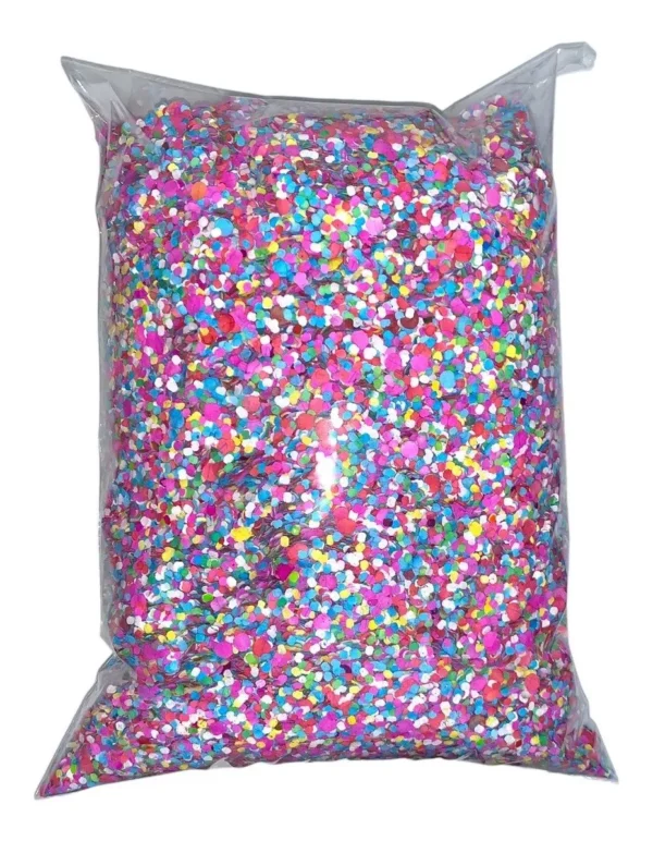 Bolsa de confeti de color de 1 kg