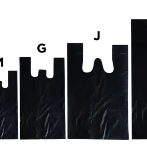 BOLSA CAMISETA POVASA NEGRA # 0, #1, #2, #3, #4, #5, #6