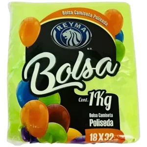 BOLSA CAMISETA POLISEDA 18 X 26