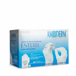 Guante blanco estéril ambiderm