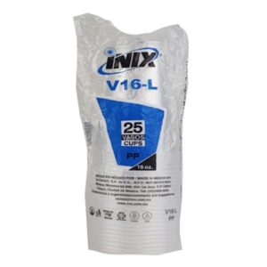 Vaso de plástico  inix # 16