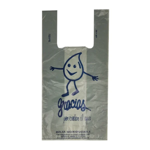 Bolsa camiseta a color carita
