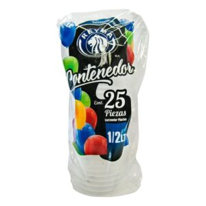 Vaso de plástico reyma # 1/2 lt tazón